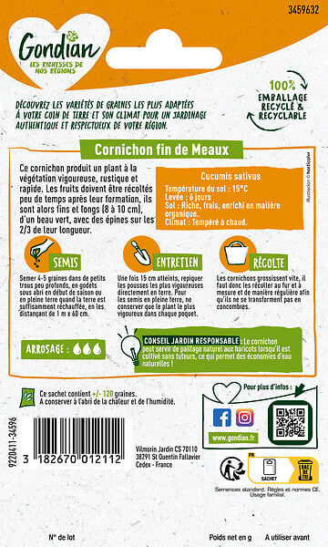 GONDIAN - Cornichon Fin de Meaux Gondian - large