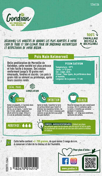 GONDIAN - Pois Kelmerveil Gondian - large