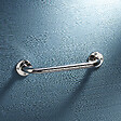 GODONNIER - Barre de Maintien GODONNIER Droite 30cm Laiton Chromé Diamètre 25mm - vignette