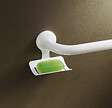GODONNIER - Porte-Savon GODONNIER adaptable sur barres de Maintien Aluminium blanc - vignette