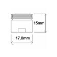 ECOPERL - Mousseur petit format 10 litres-min M18x100 Economie d'eau 30% - vignette