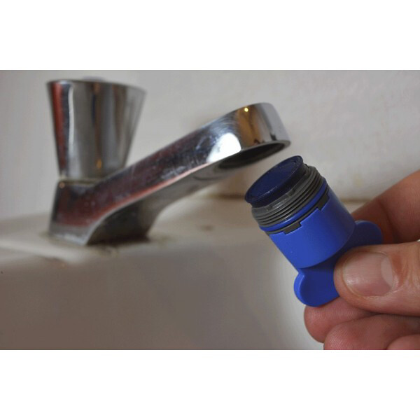 ECOPERL - Mousseur invisible BRICOPERL 6,0 litres-min M16x100 Economie d'eau 60% - large