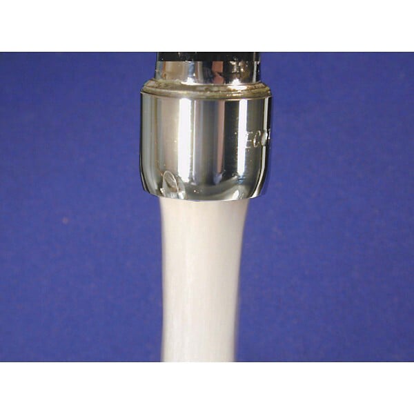 ECOPERL - Mousseur à débit ajustable laiton STOP & GO - 1 à 8L/min - large