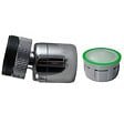 ECOPERL - Mousseur 6,0 litres-min sur rotule F22x100 + adaptateur M24 - vignette