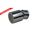 ECOPERL - Aérateur 2 jets luxe Duoclic sur rotule F22x100-M24 - Chrome  - 5L - vignette