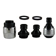 Kit brise-jet à raccord rapide 6L/min - Noir - vignette