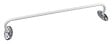 GODONNIER - Porte-serviettes 1 branche - Acier époxy - Blanc - 52cm - vignette