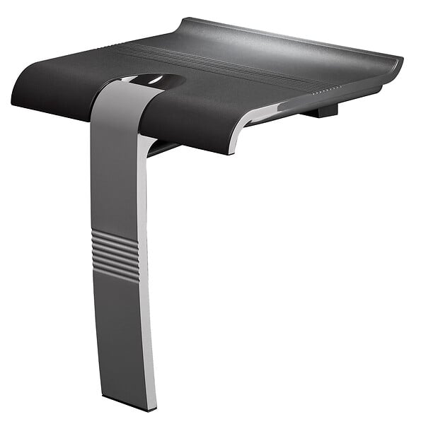 GODONNIER - Siège de douche aluminium Design15 Gris Charge 150 kg - large