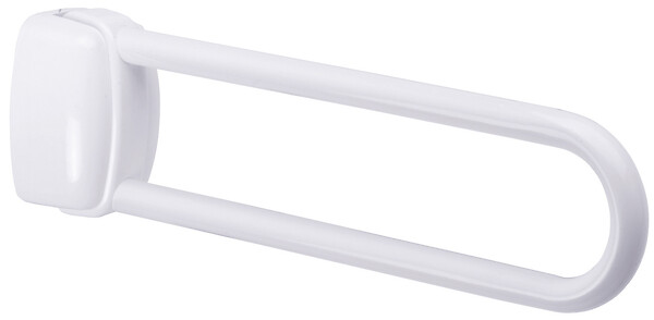 GODONNIER - Barre d'appui relevable  60cm Alu Blanc fixations invisibles - large