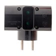 ZENITECH - Triplite parafoudre 2x16A 2P+T + 1x6A 2P - Noir - Zenitech - vignette