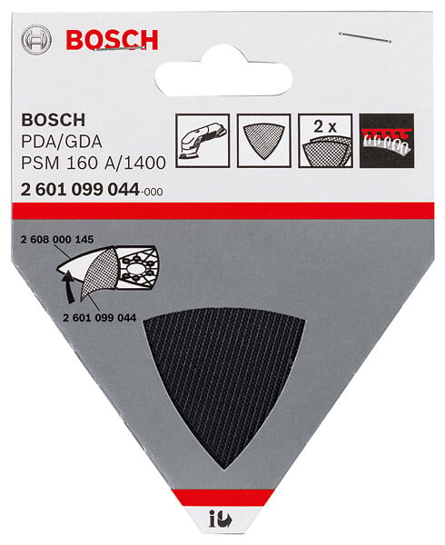 BOSCH - Plateau de ponçage Bosch pour ponceuse delta 330322 - large