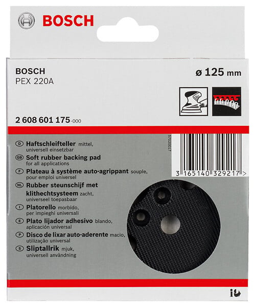 DREMEL - Plateau de ponçage pour PEX 220 A Bosch - large