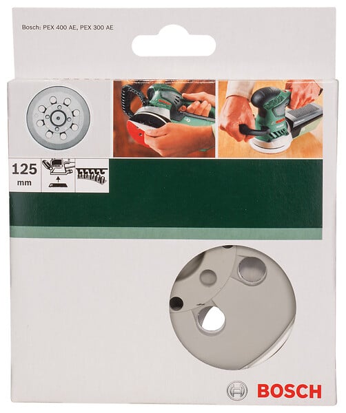 BOSCH - Plateau de ponçage souple BOSCH pour PEX 300-400 AE - large