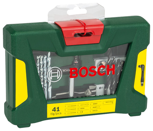 BOSCH - Coffret d'accessoires 41 pièces perçage vissage Bosch V-Line - large