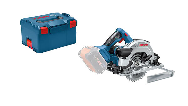 BOSCH PRO - Scie circulaire GKS BOSCH 18V-57g solo Click&Go L-BOXX - large