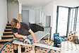 BOSCH PRO - Scie circulaire GKS BOSCH 18V-57g solo Click&Go L-BOXX - vignette