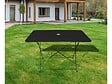 CHALET & JARDIN - Table de jardin pliante rectangulaire BISTROT - Noir - vignette