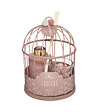 ATMOSPHERA - Coffret Senteur Wonderly Cage en métal Diffuseur de parfum avec bâtonnets et Bougie - vignette