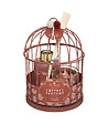 ATMOSPHERA - Coffret Senteur Wonderly Cage en métal Diffuseur de parfum avec bâtonnets et Bougie - vignette