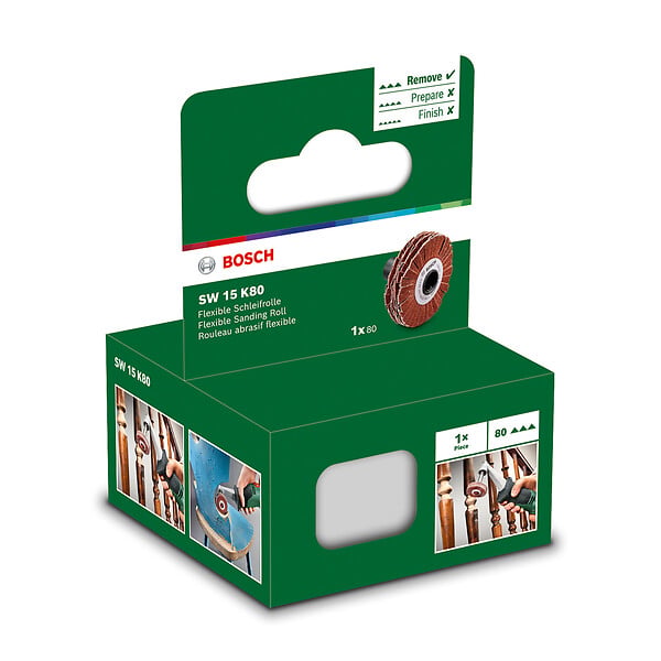 BOSCH - Rouleau abrasif flexible PRR - Grain 80 - large