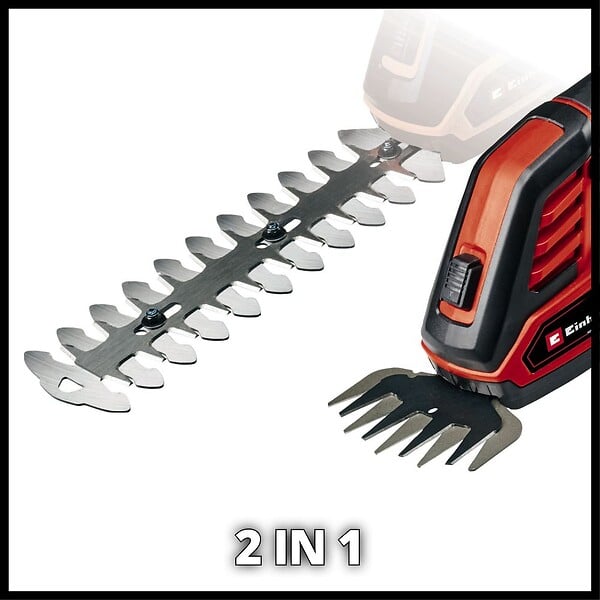 EINHELL - Cisaille à gazon et taille-buissons sans fil GE-CG 18/100 Li T - sans batterie - large