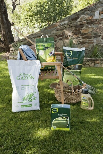 CENTRALE BRICO - Gazon universel, 5 kg, 175 m² - large