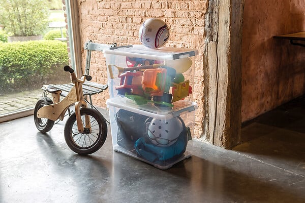 KETER - Boîte de rangement Handy+ - Transparente - 65L - large
