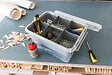 KETER - Boîte de rangement Handy+ - Gris - 15L - vignette