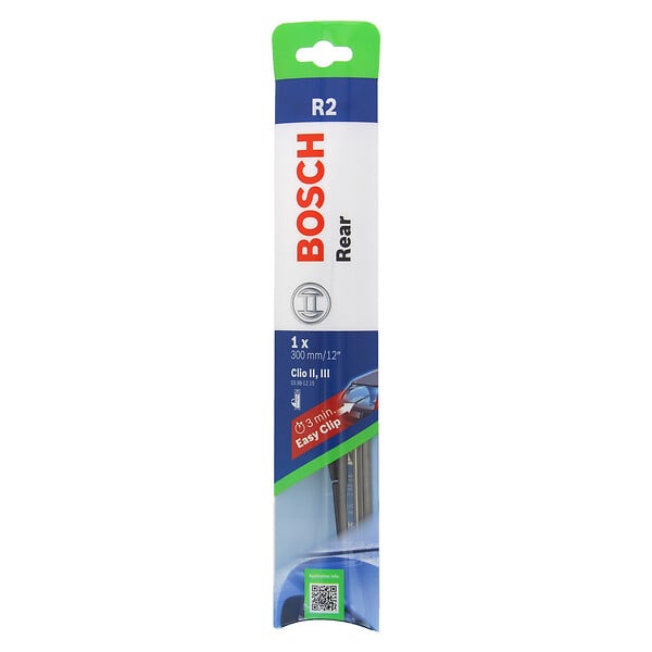 BOSCH - Balai essuie-glace arrière - 300mm - lame plate - large