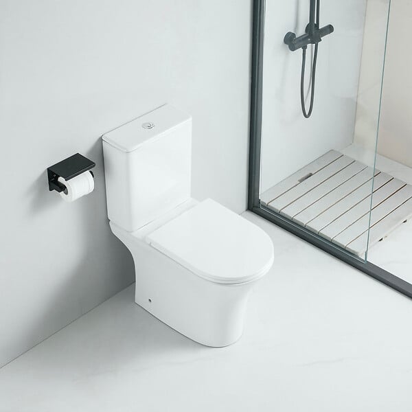 STANO - Toilette WC à poser CLORINDA en céramique - large