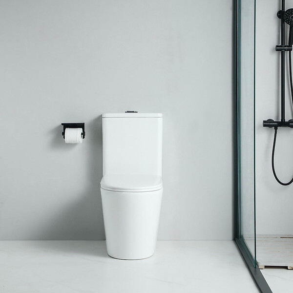 STANO - Toilette WC à poser CIPOLI en céramique - large