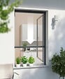 WINDHAGER - Enrouleur moustiquaire aluminium - Anthracite - Recoupable 160x160cm - vignette