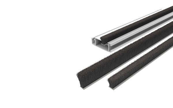 WINDHAGER - Brosse d'étanchéité pour porte et fenêtre - Lot 7,3 m - large