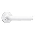 VACHETTE - Béquille double seule blanche pour Ensemble sur plaque ou rosace en polyamide - ARCOLOR 710 - vignette