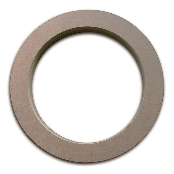 SKYLAB - Hublot rond SKYLAB pour porte, MDF  brut diamètre intérieur 25 cm - large