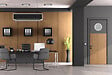 SKYLAB - Hublot rond SKYLAB pour porte, blanc diamètre intérieur 25,5 cm - vignette