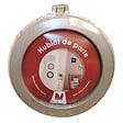 SKYLAB - Hublot rond SKYLAB pour porte, coloris alu diamètre intérieur 25,5 cm - vignette