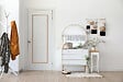 SKYLAB - Kit décor porte panneau droit obéché - Brut - H.158xL.53cm - vignette