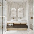 MP GLASS - Miroir LED Renzo 2 Arche - 90x50cm - vignette