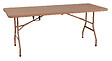 RONDY - Table multi-usages pliante L.180 x l.75 x H.74 tresse - vignette