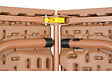 RONDY - Table multi-usages pliante L.180 x l.75 x H.74 tresse - vignette