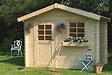 SOLID - Abri de jardin bois Sologne - 11,55m² - L.345xP.335xH.239cm - vignette