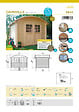 SOLID - Abri de jardin en bois Dainville - L.298xH.191xP.238cm - vignette