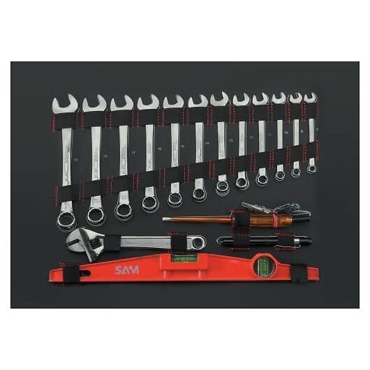 SAM OUTILLAGE - Valise Multi Outils 145 Outils - large