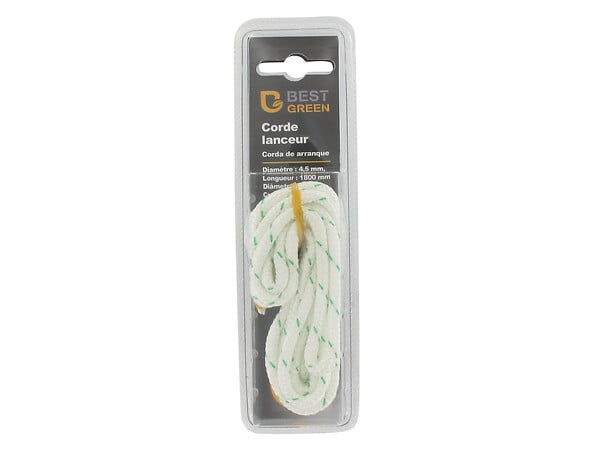 BESTGREEN - Corde de lanceur pour démarreur manuel - Nylon - L1,8mxD4,5mm - large