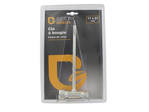 BESTGREEN - Clé à bougie - 17x21mm - large