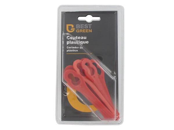 BESTGREEN - Couteau rigide pour coupe-bordures - plastique - Lot de 10 - large