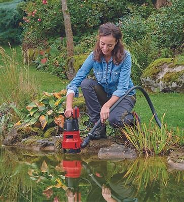EINHELL - Pompe à eau sale GC-DP 7035 LL - 230V | 50Hz -  jusqu'à 35 mm eaux usées - large