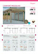SOLID - Carport camping-car modulable epicea du Nord 6x5x4m 30m2 S7764 - vignette