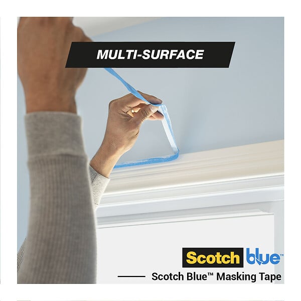 SCOTCHBLUE - Ruban de masquage multi-surfaces - Bleu - 24mm x 41m - large